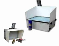 Airbrush air cleaners