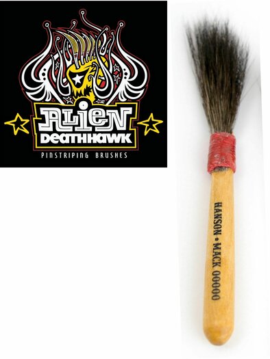Alien Deathhawk Hanson/Mack Pinstriping Brush - 5/0 — Midwest