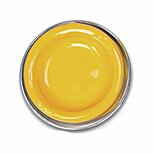 Custom Creative Enamel Pinstripe Light Yellow