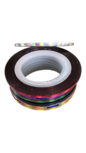 Holographic tape White 0.8mm