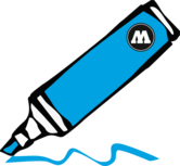 shock blue middle 2mm