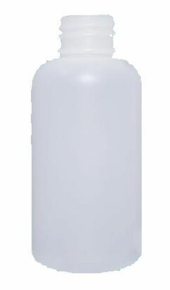 50ml bottle with cap HDPE