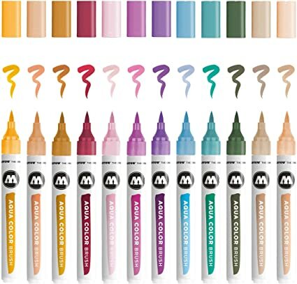 Molotow Aqua Brush Basic Set 2 (12)