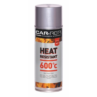 CAR-REP Car-Rep Heatresistant Silver 600C 400ml