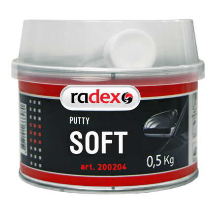 Radex soft putty 0,2KG + hardner
