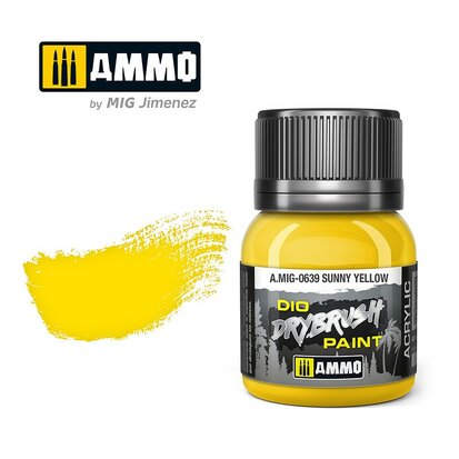 MIG DIO DRYBRUSH Sunny Yellow