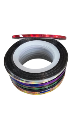 Holographic tape Red 0.8mm