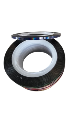 Holographic tape Black 0.8mm