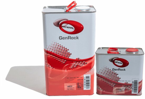 General Paint 5600 Accelero Air Dry Clear Scratch Resistant 6.75 Liter set