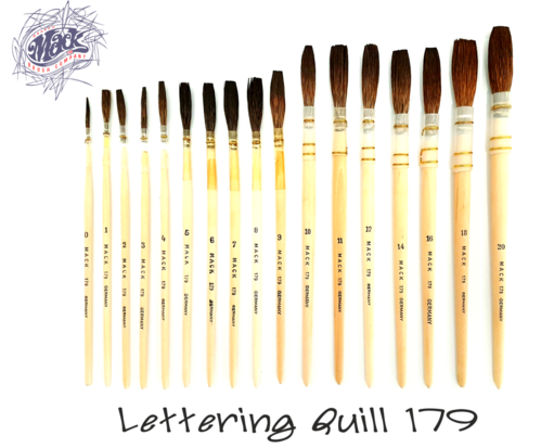 Lettering Quill 179 size 9