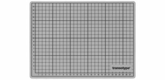 Transotype cutting mat transparent 30x22