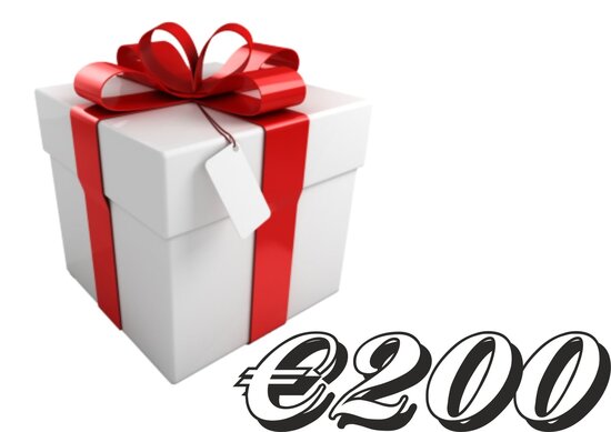 Giftcard €200,-