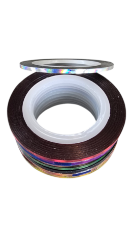 Holographic tape Silver 0.8mm