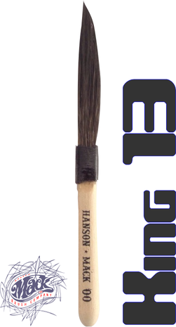 Series 13 Hanson/Mack King 13 Pinstripe Brush Size 00000